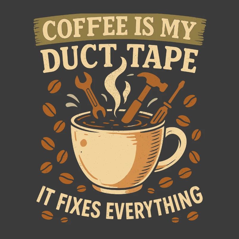 Coffee is my tape that fixes everything