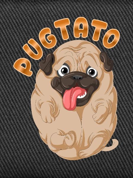 Pugtato Pug Potato Funny