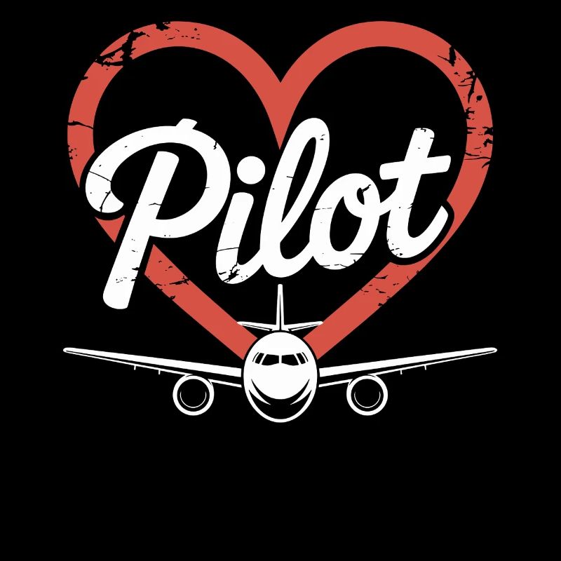 Pilote d’avion Heart