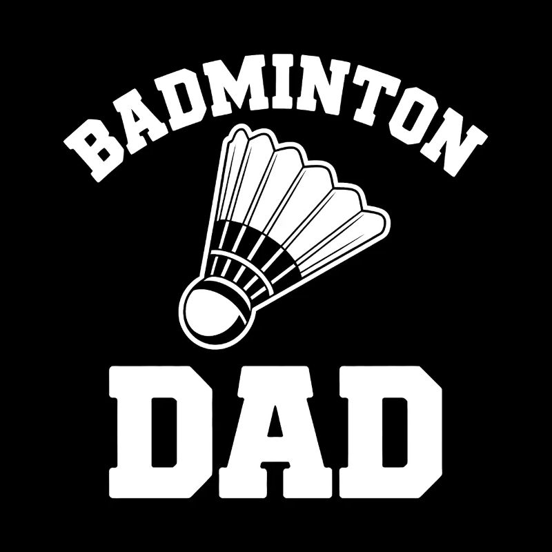 Badminton Spruch Papa Lustiges Badminton Geschenk