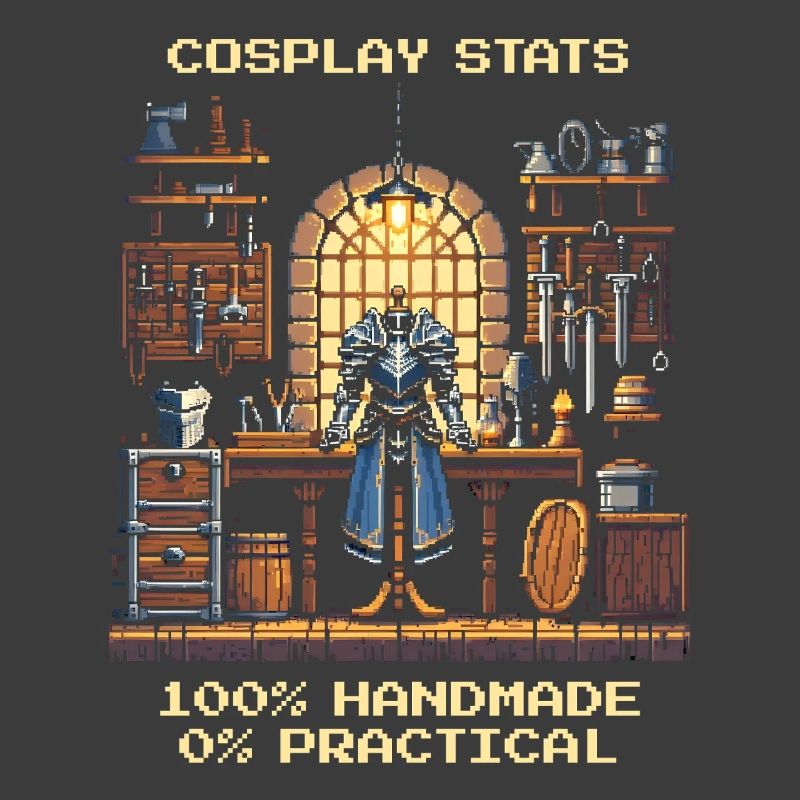 Cosplay Stats: 100% Handmade, 0% Practical