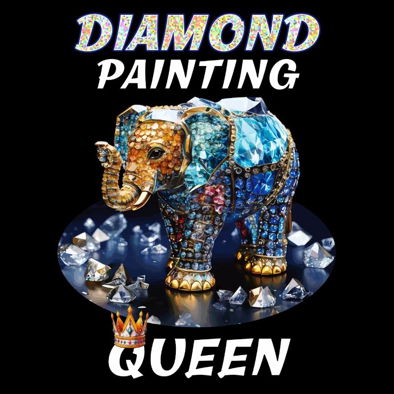 DIAMOND ELEPHANT DIAMOND PAINTING QUEEN