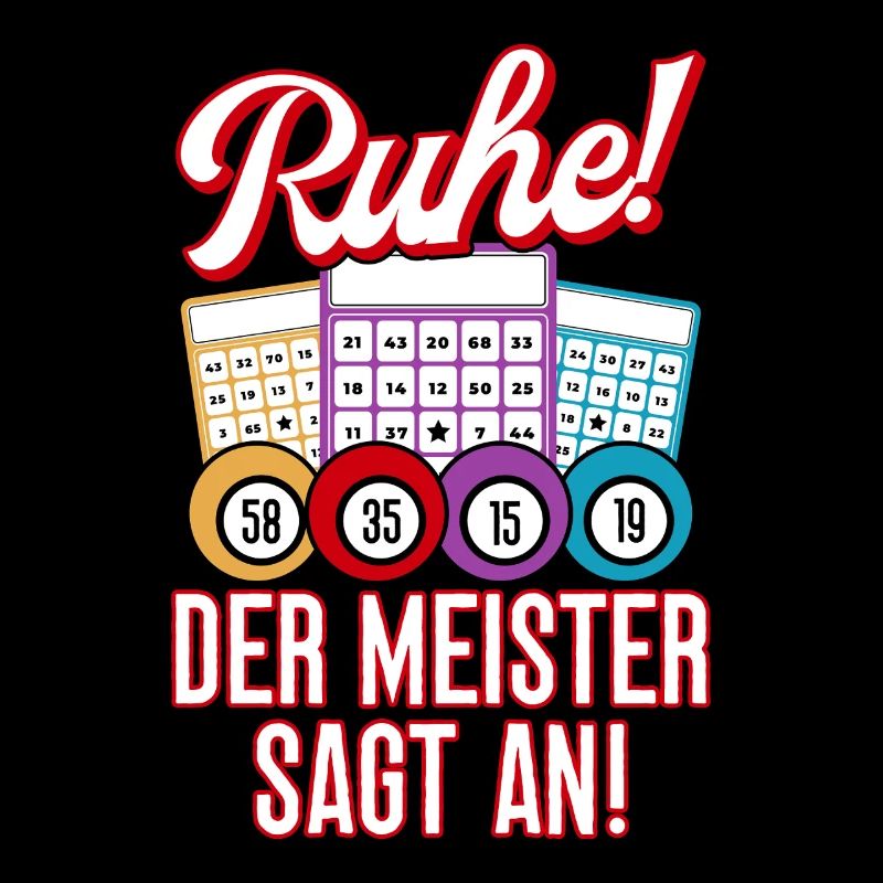 Bingo Game Rest The Master Announces Bingo