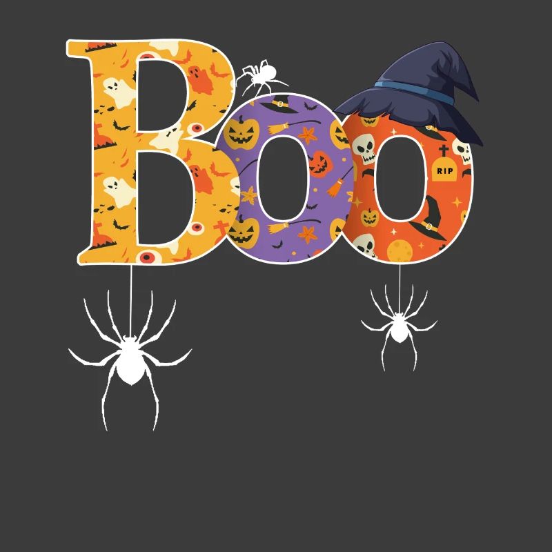Boo Pattern Halloween