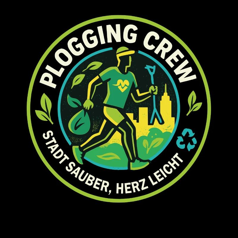 Plogging Crew City Clean Heart Light