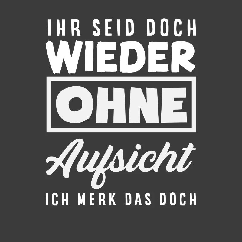 Again without supervision – sarcasm