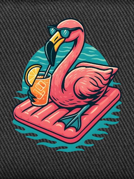 Flamingo Beach Lounge-Atmosphäre