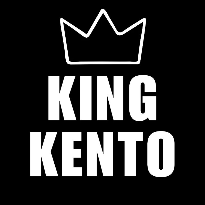 Nom Kento avec lettre K - Chemise King Crown