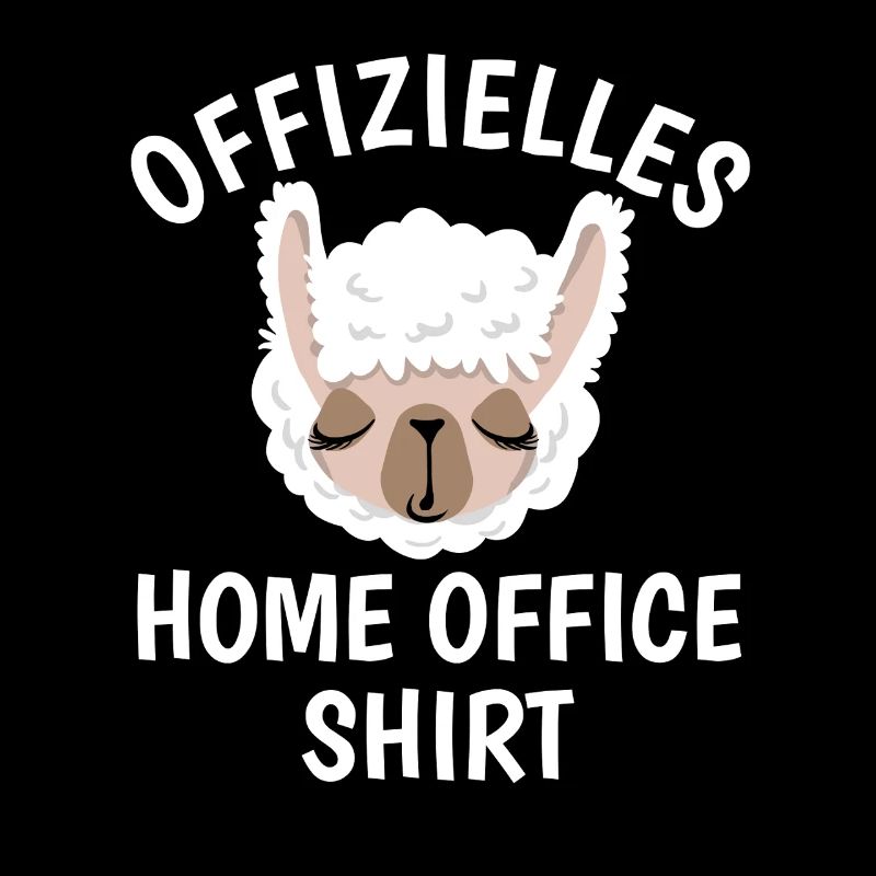 Llama - Home office shirt - Gift
