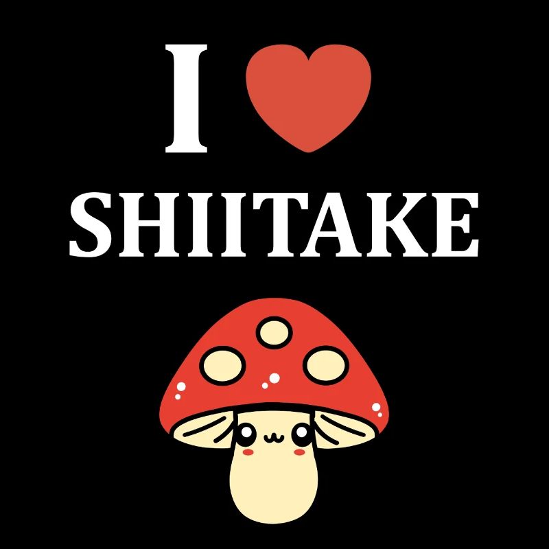 Ich liebe Shiitake