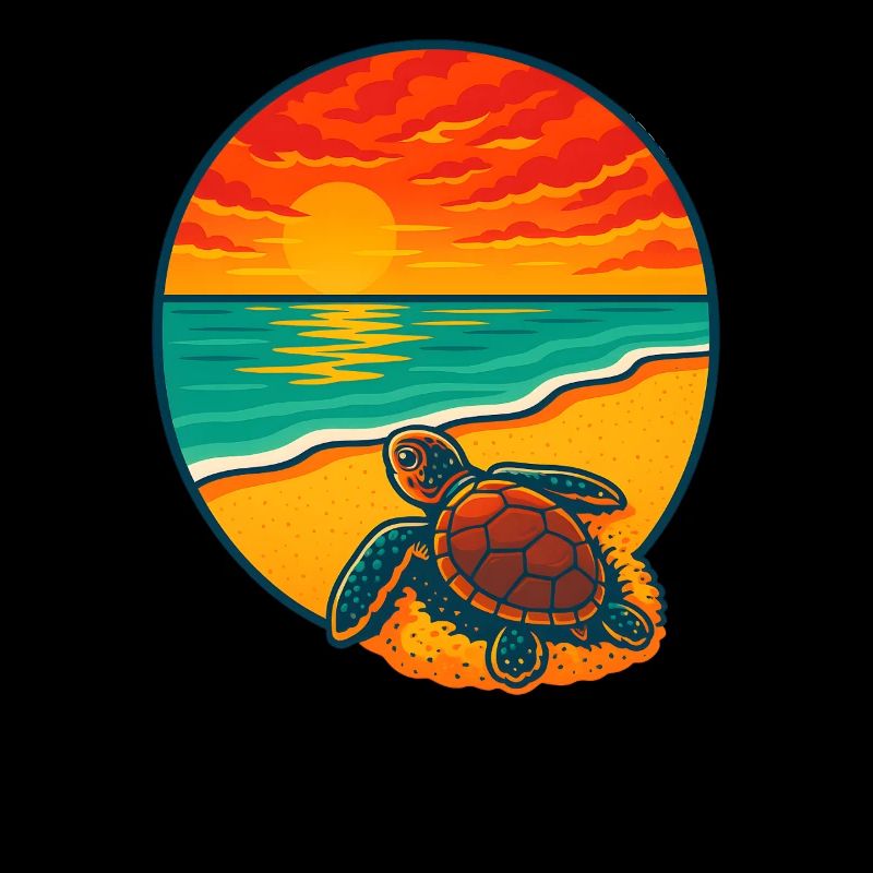 Sunset Turtle Beach, Safe the Trutles 