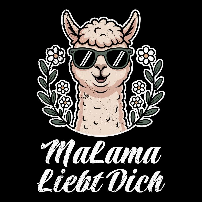 Bald Mama MALAMA LIEBT DICH Lustiges