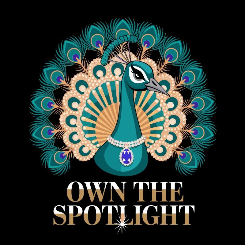 Motif paon : Own The Spotlight avec élégance et