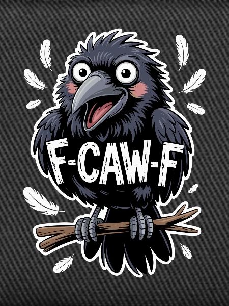 F-Caw-F Meme Krähe