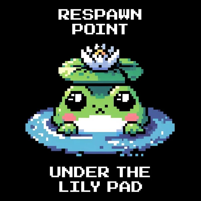 Respawn Point: Under the Water Lily | Frog, Pond