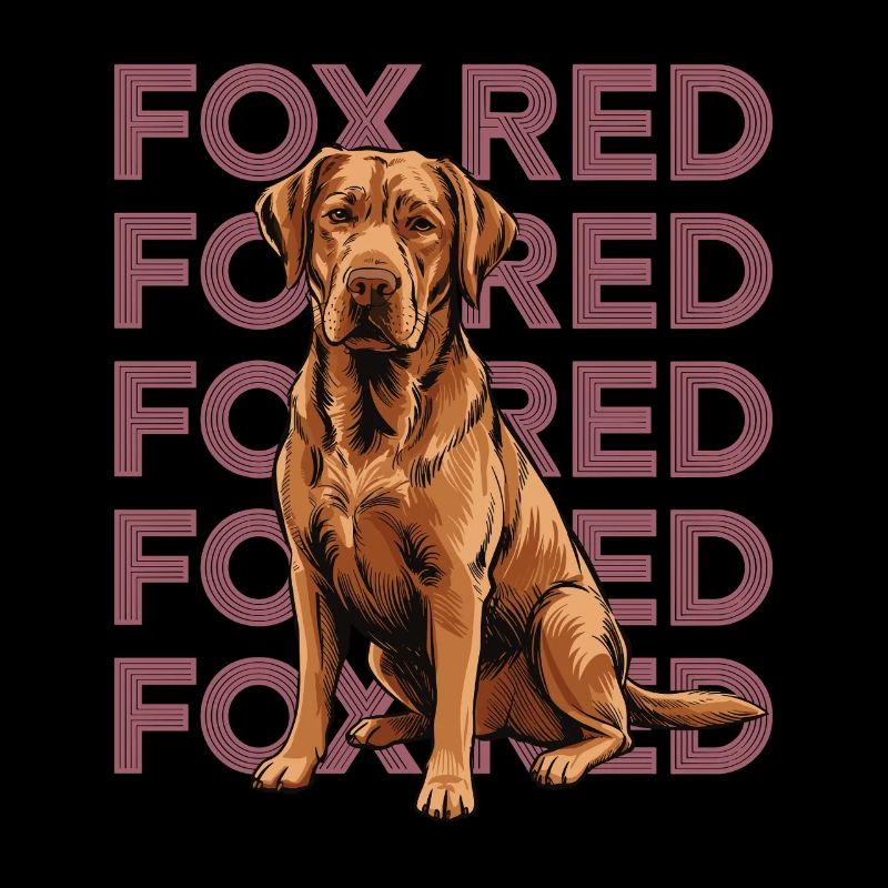 Fox Red Labrador Portrait