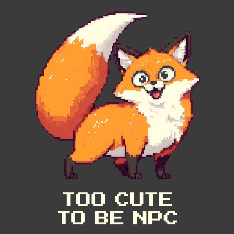 Derpy Fox with Main Character Energy