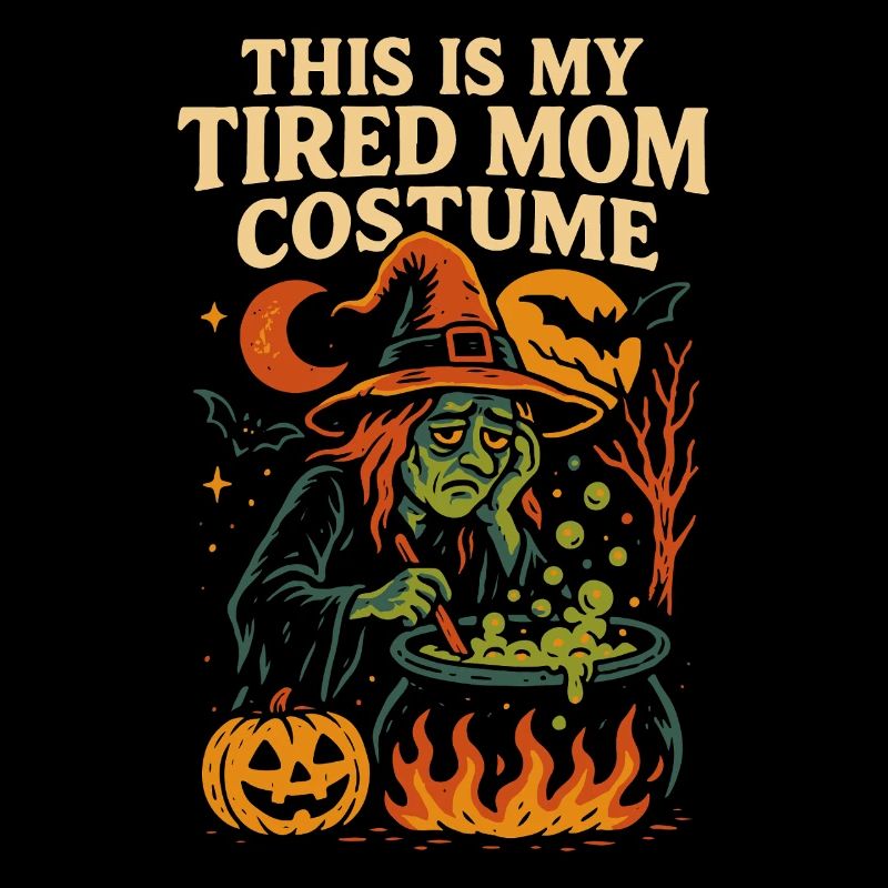 C’est mon costume de maman fatiguée drôle de dicton