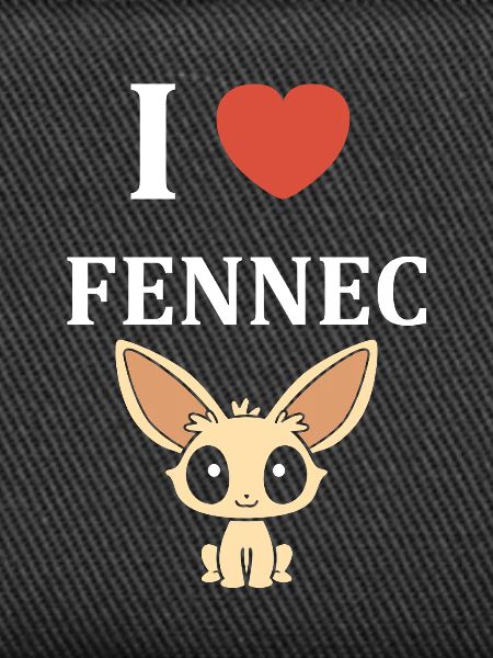 I like Fennec Cartoon