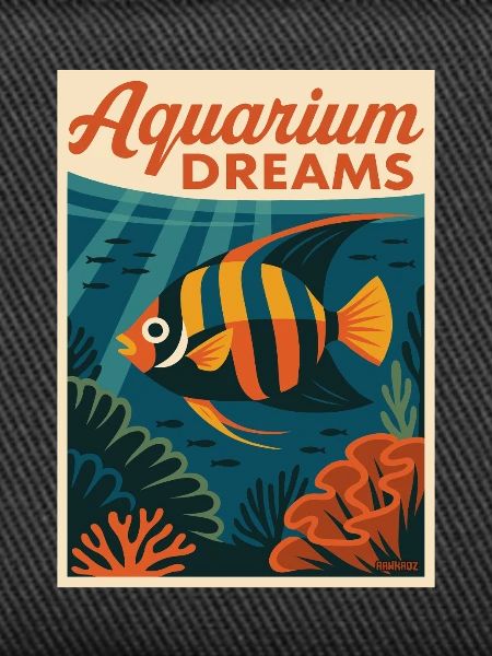Aquarium Dreams Fish Poster