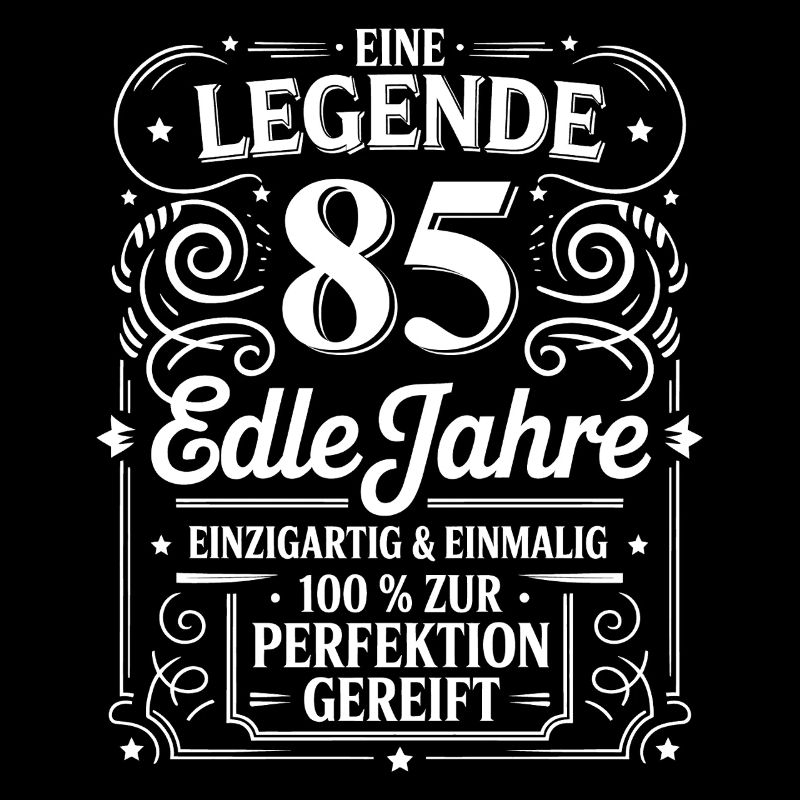 Eine Legende Edle 85 Jahre Geburtstag Geschenk