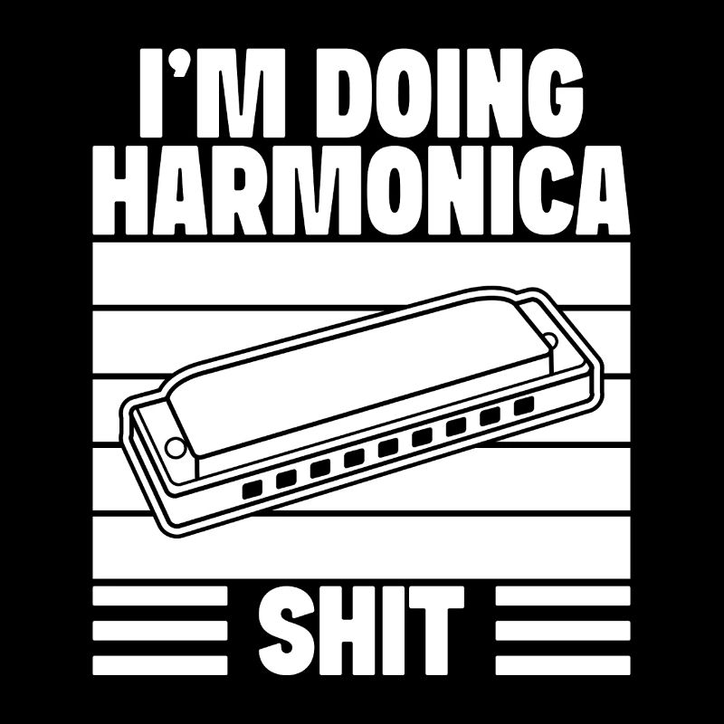 musicien d’harmonica faisant de la merde harmonica