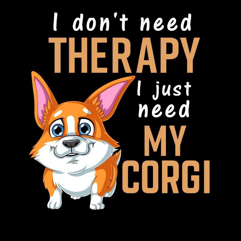 I Don’t Need Therapy I Need My Corgi Shirt