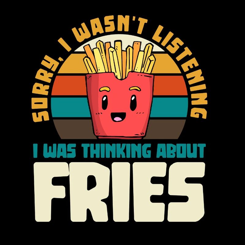 Fries Retro Humor