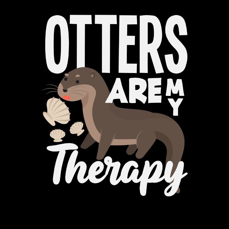 Seeotter Cartoon Therapie