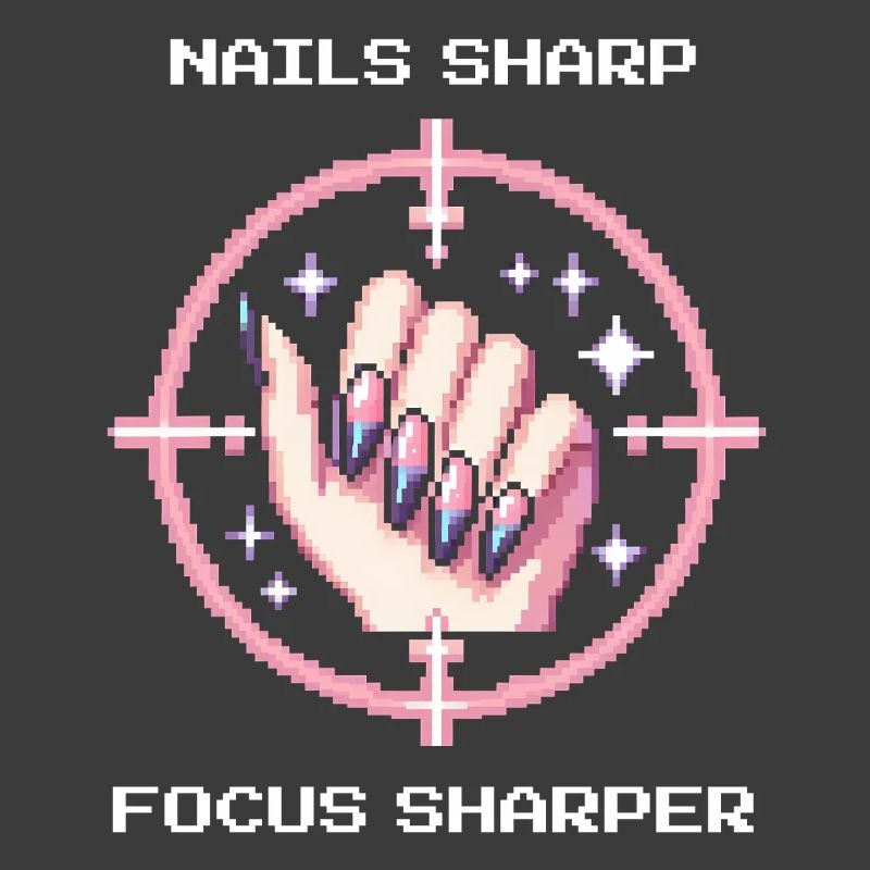 Sharp nails, even sharper focus | Girly Edge