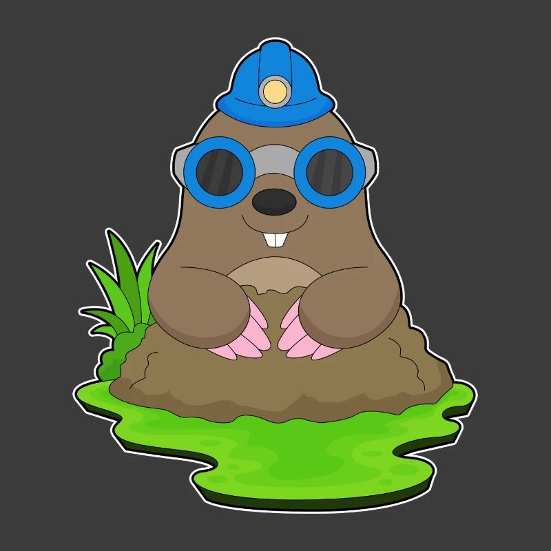 Mole Miner Mining Helmet Mining