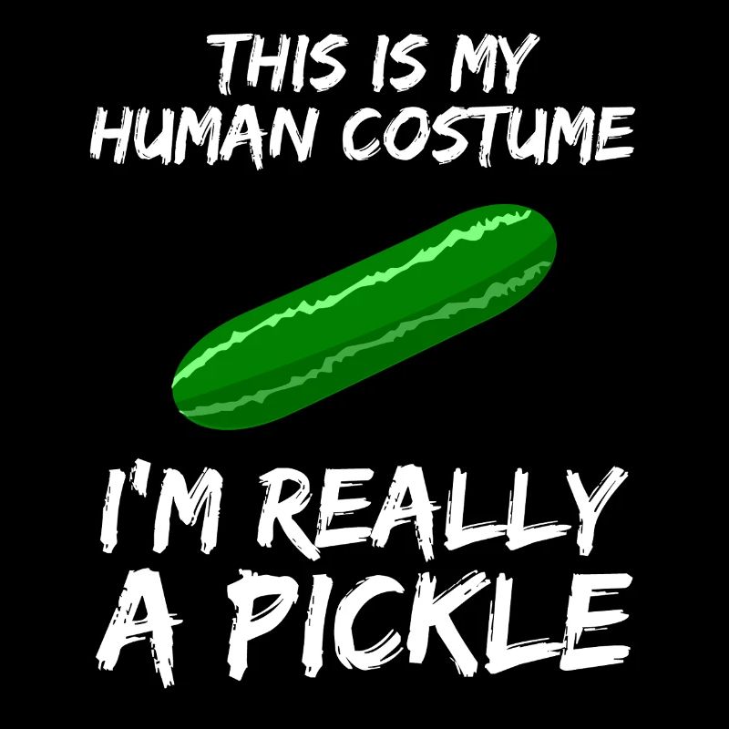 C’est mon costume humain Pickle Halloween