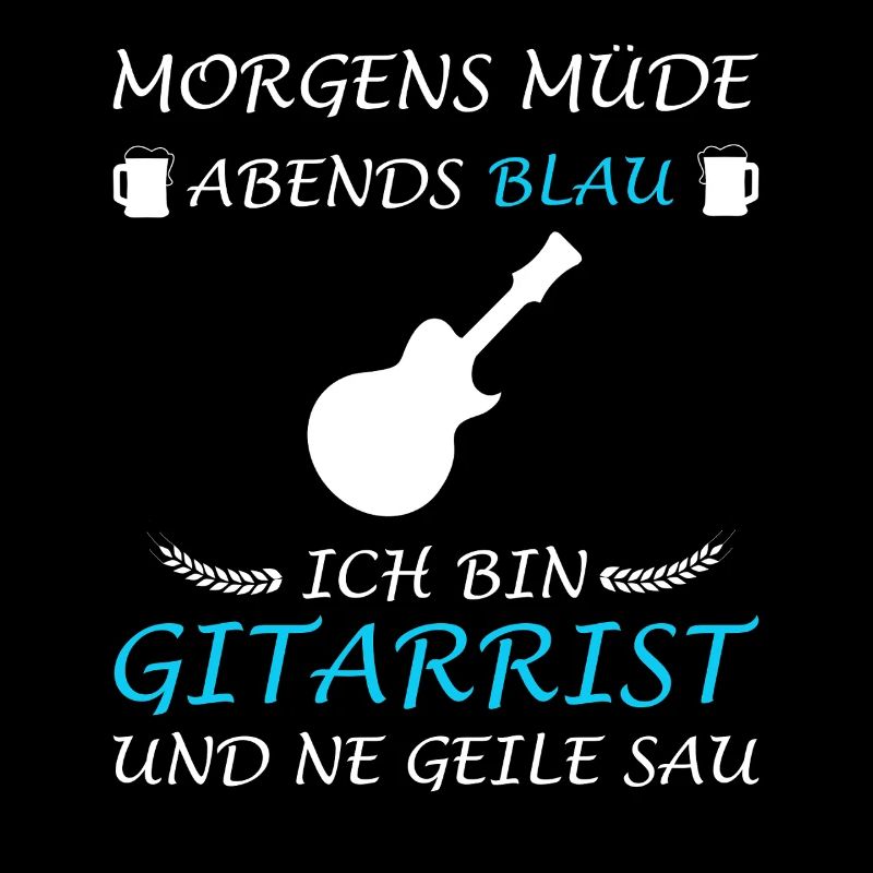 Gitarre Spruch Band Musikinstrument E-Gitarre