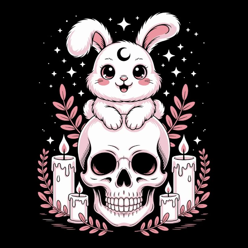 Lapin Goth Kawaii Pastel