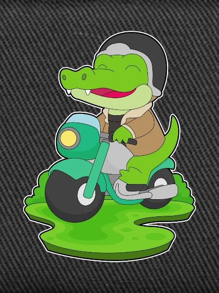 Krokodil Motorroller