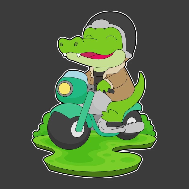 Krokodil Motorroller