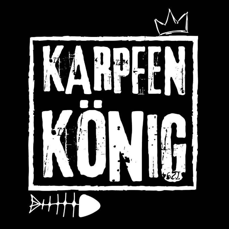 KARPFEN KONIG GRUNGE PUNK ROCK DESIGN
