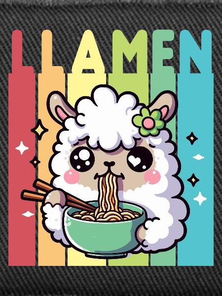 Rainbow Ramen Llama