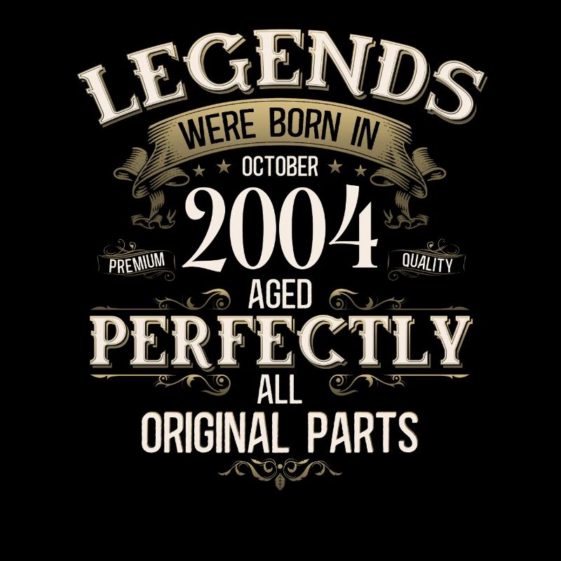 21st Birthday Legend October Vintage 2004