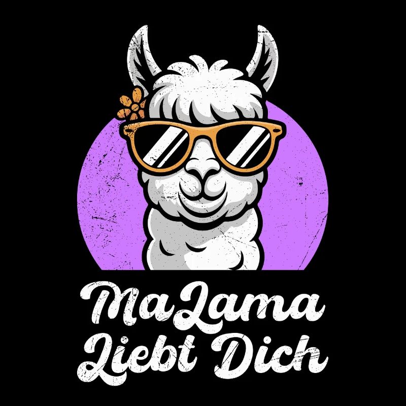 Bald Mama MALAMA LIEBT DICH Lustiges