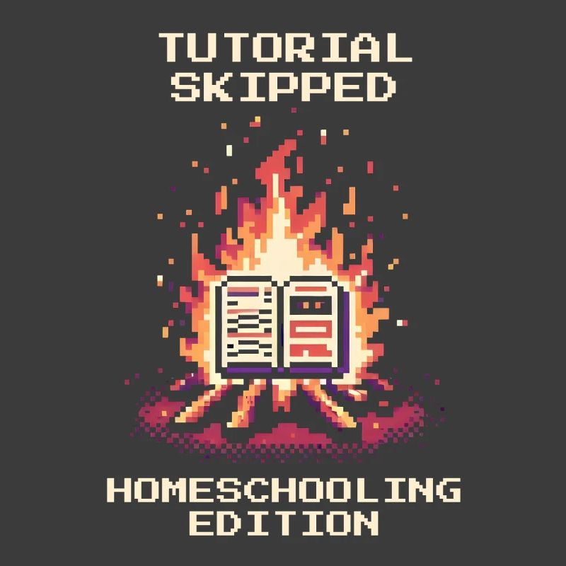 Tutorial übersprungen | Homeschooling Humor