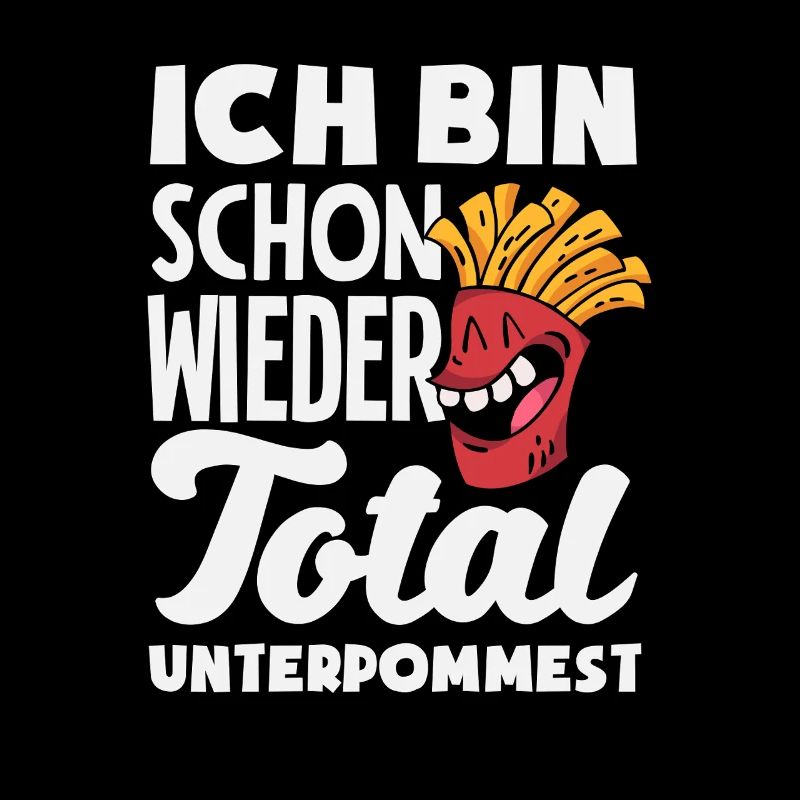 Totally underpommest encore une fois – blague sur les frites