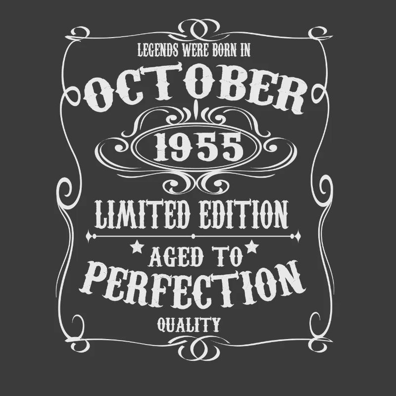 Legends were born in October 1955