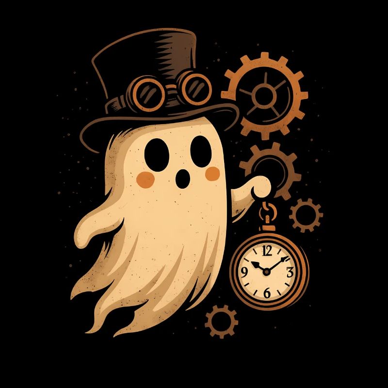 Steampunk Ghost Clockwork