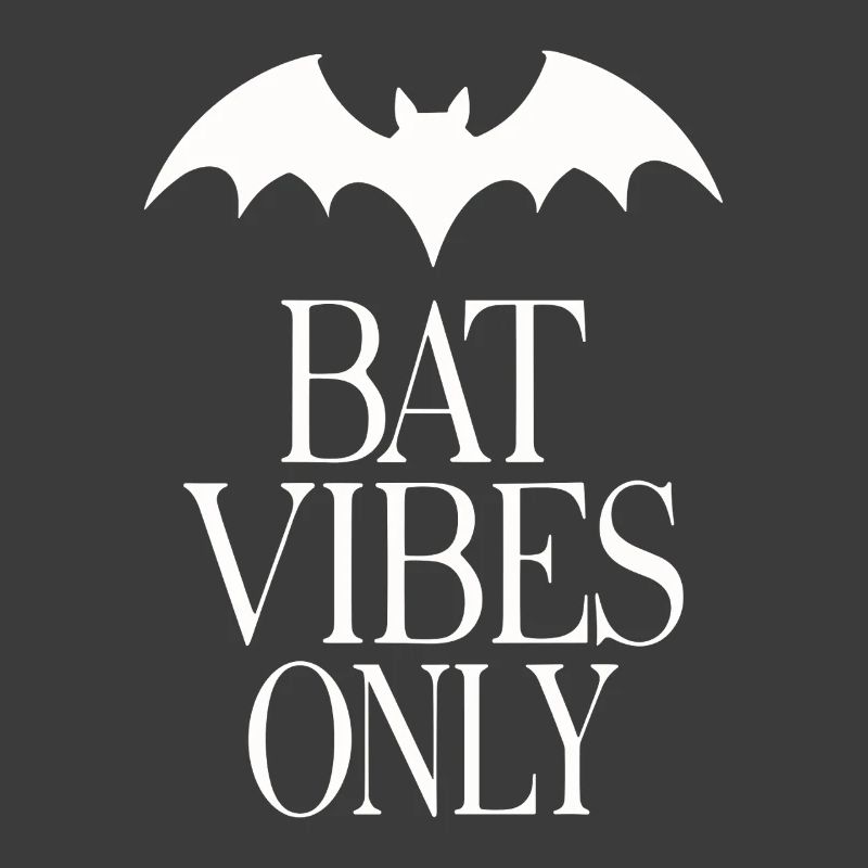 Bat Vibes Only – Goth Statement