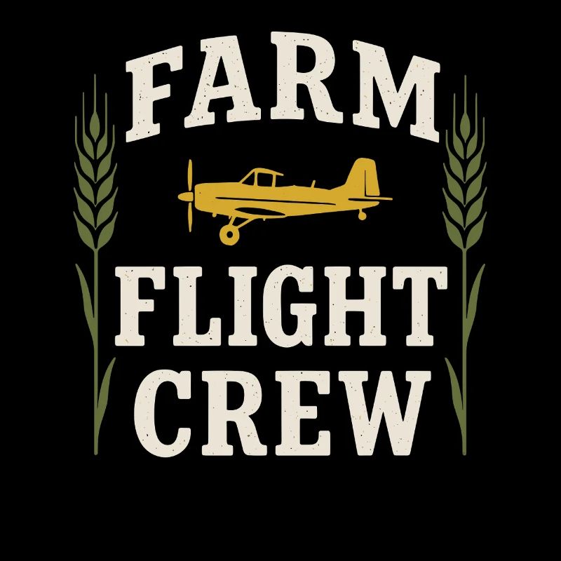 Ländliche Luftfahrt Landwirtschaft Pilotgeschenk