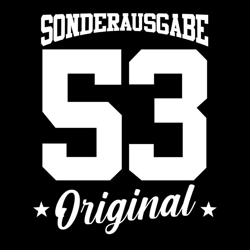 53 Geburtstag