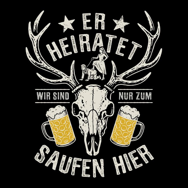 Er heiratet - JGA Team Bräutigam