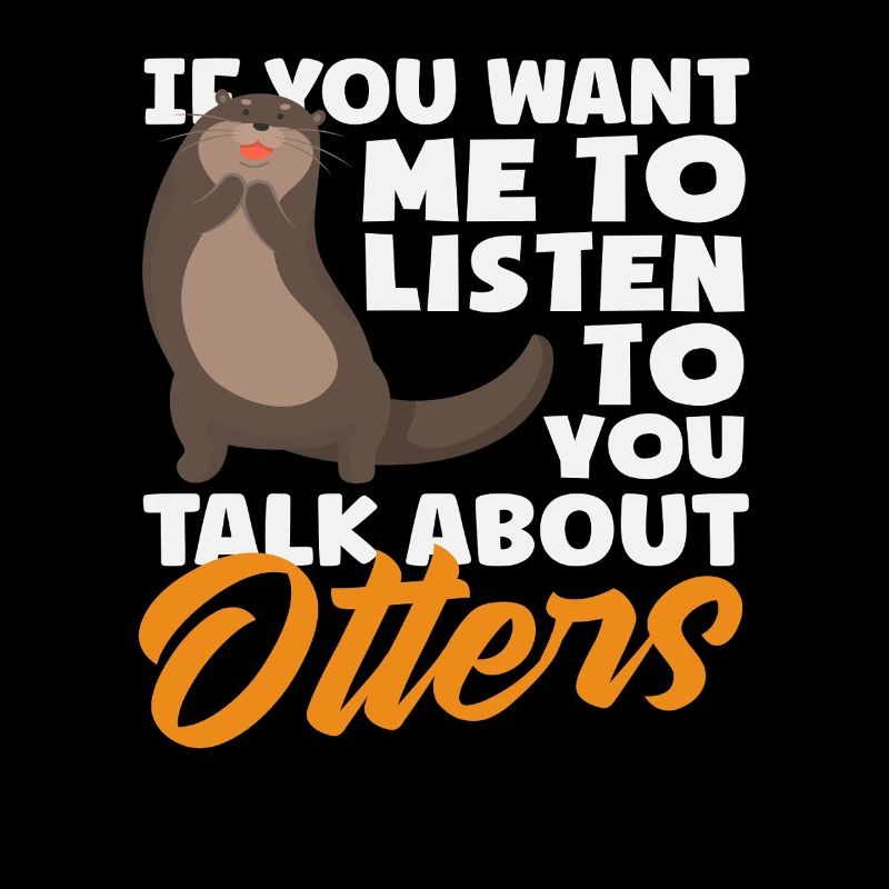 Conversation about otter sea otter cartoon