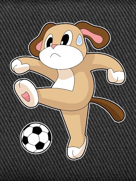 Dog Soccer Player Soccer